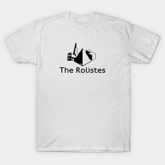 The Rolistes Podcast (Logo B&W) T-Shirt by Kalum